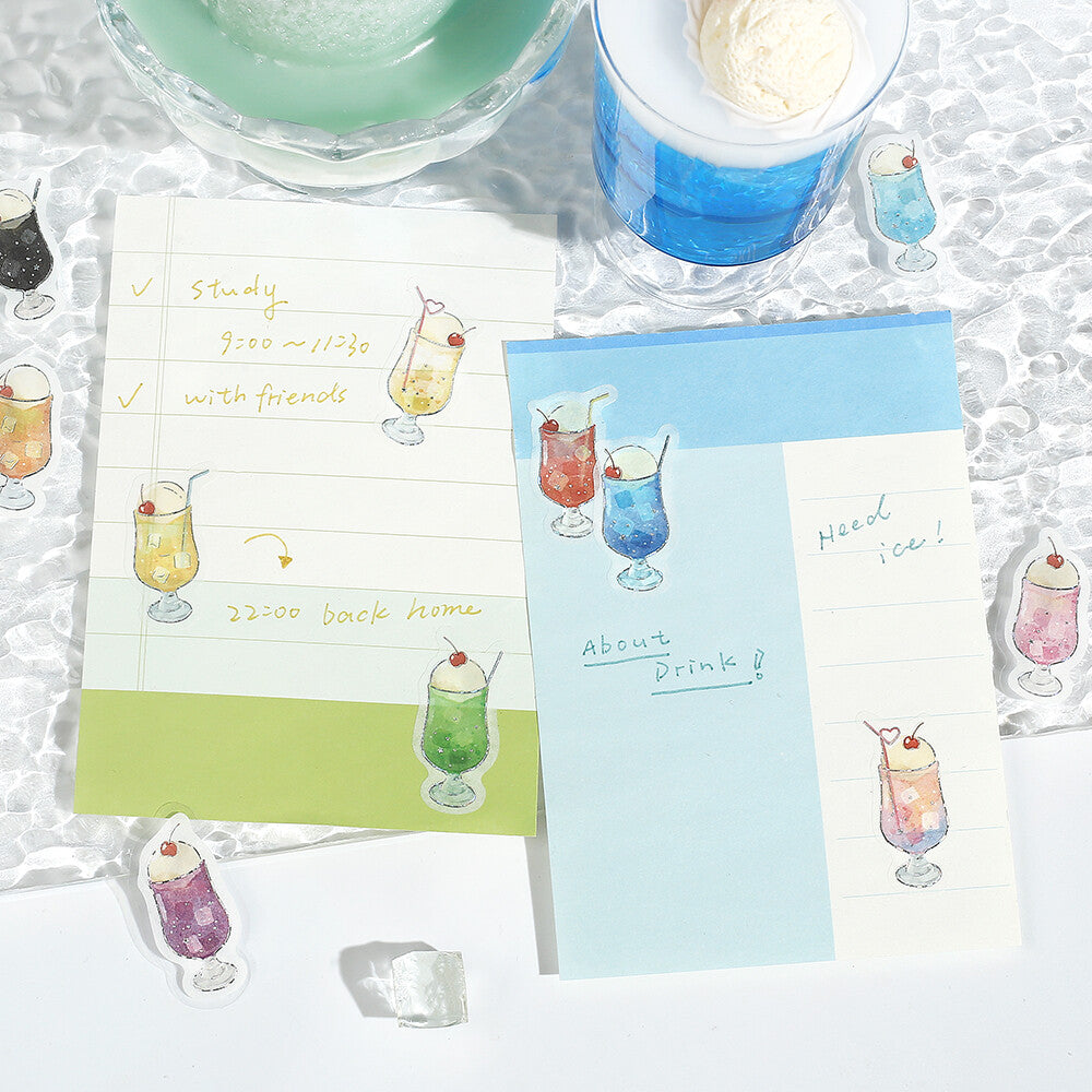 BGM Flake Stickers - Ippai Series - Cream Soda