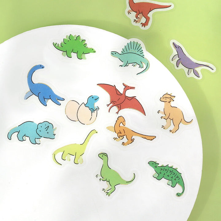 BGM Flake Stickers - Ippai Series - Dinosaurs