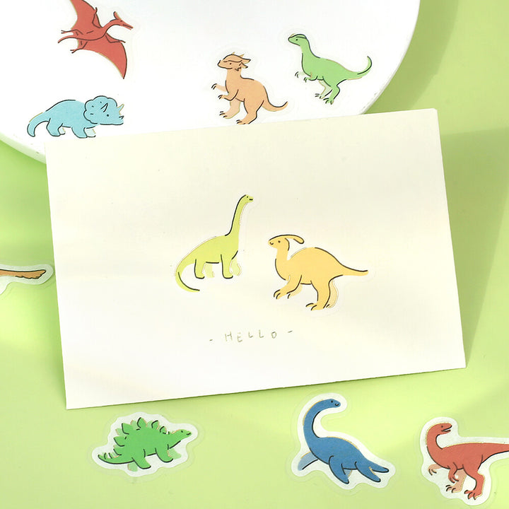 BGM Flake Stickers - Ippai Series - Dinosaurs