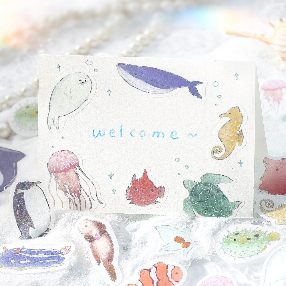 BGM Flake Stickers - Ippai Series - Sealife