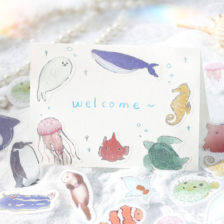 BGM Flake Stickers - Ippai Series - Sealife