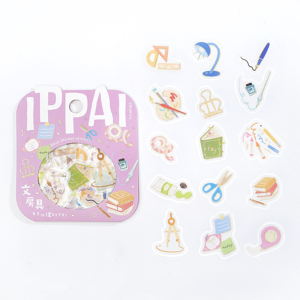BGM Flake Stickers - Ippai Series - Stationery
