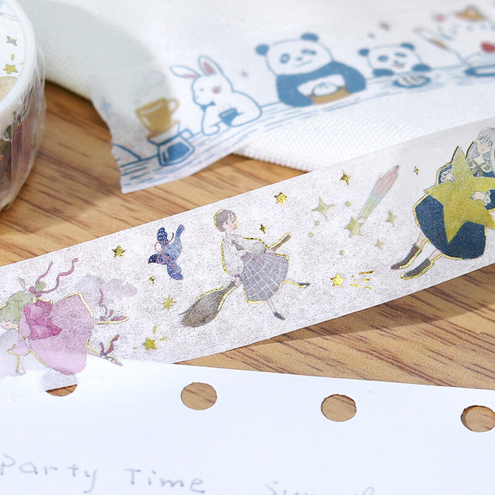BGM Washi Tape - Flying Girl