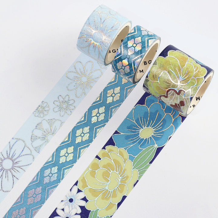 BGM Kimono Series Washi Tape Sets - Choose from 4 Designs