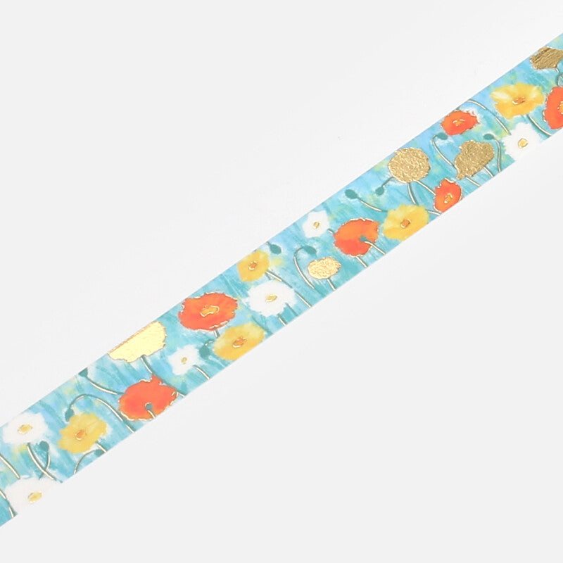 BGM Washi Tape - Poppies