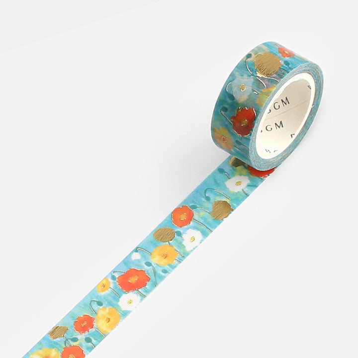 BGM Washi Tape - Poppies