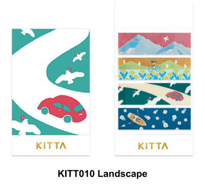 KITTA Clear Tape Pack - Landscape
