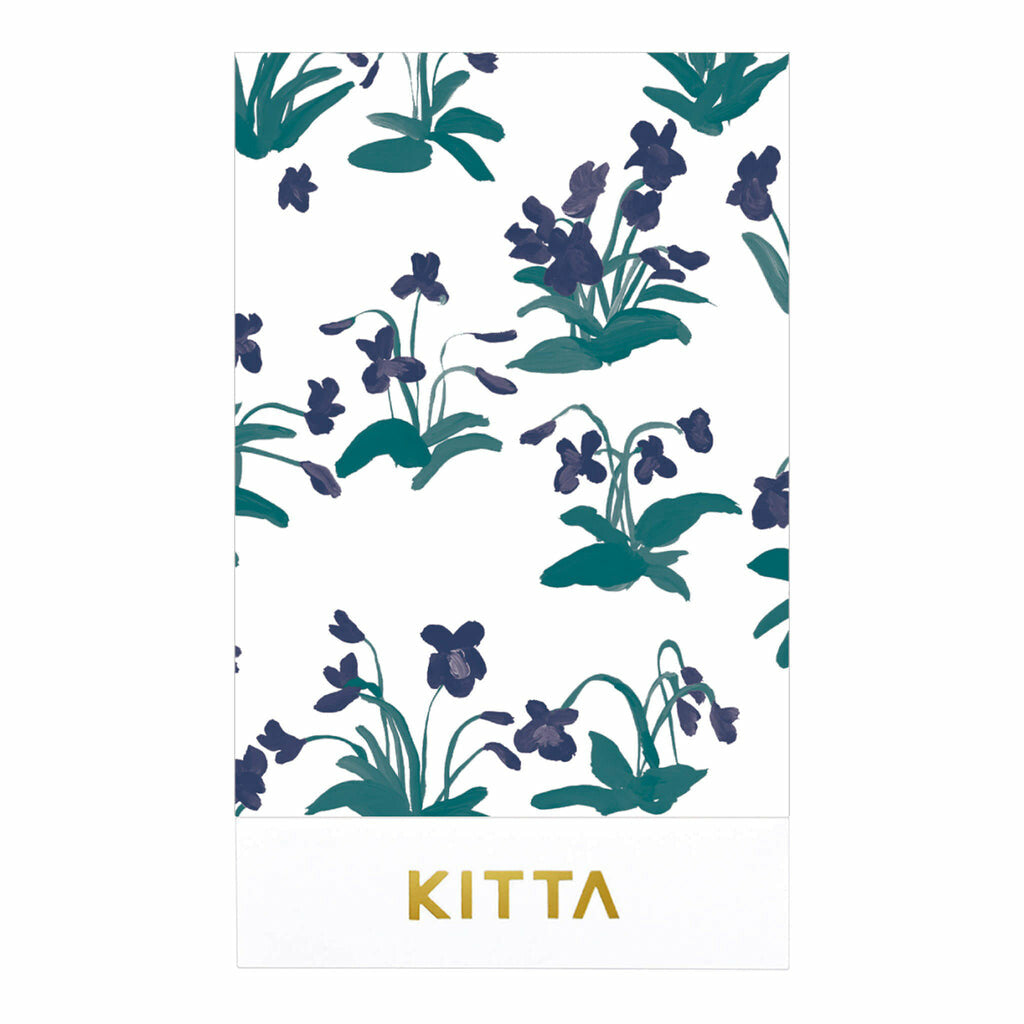KITTA Basic Series Washi Tape Pack - Flowers #6