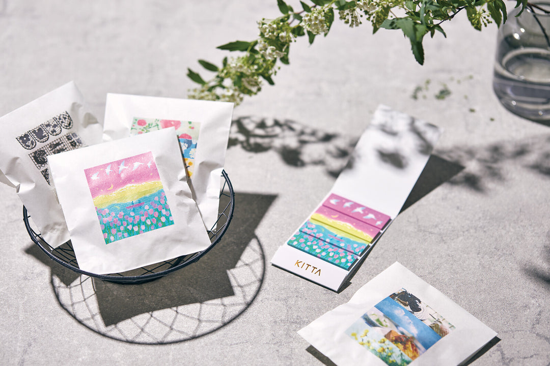 KITTA Basic Series Washi Tape Pack - Lake