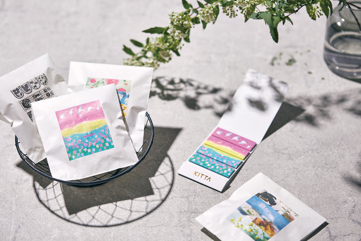 KITTA Basic Series Washi Tape Pack - Lake