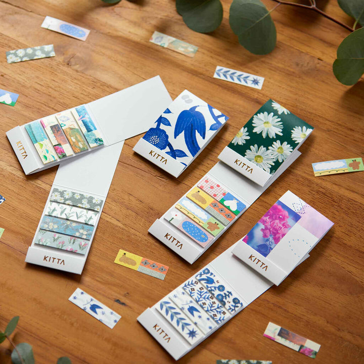 KITTA Basic Series Washi Tape Pack - Shine