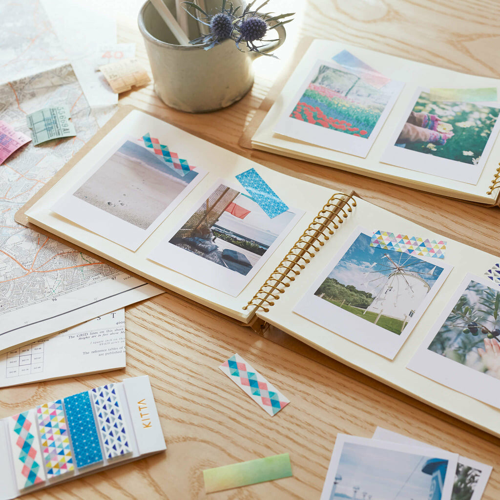 KITTA Basic Series Washi Tape Pack - Flowers #6