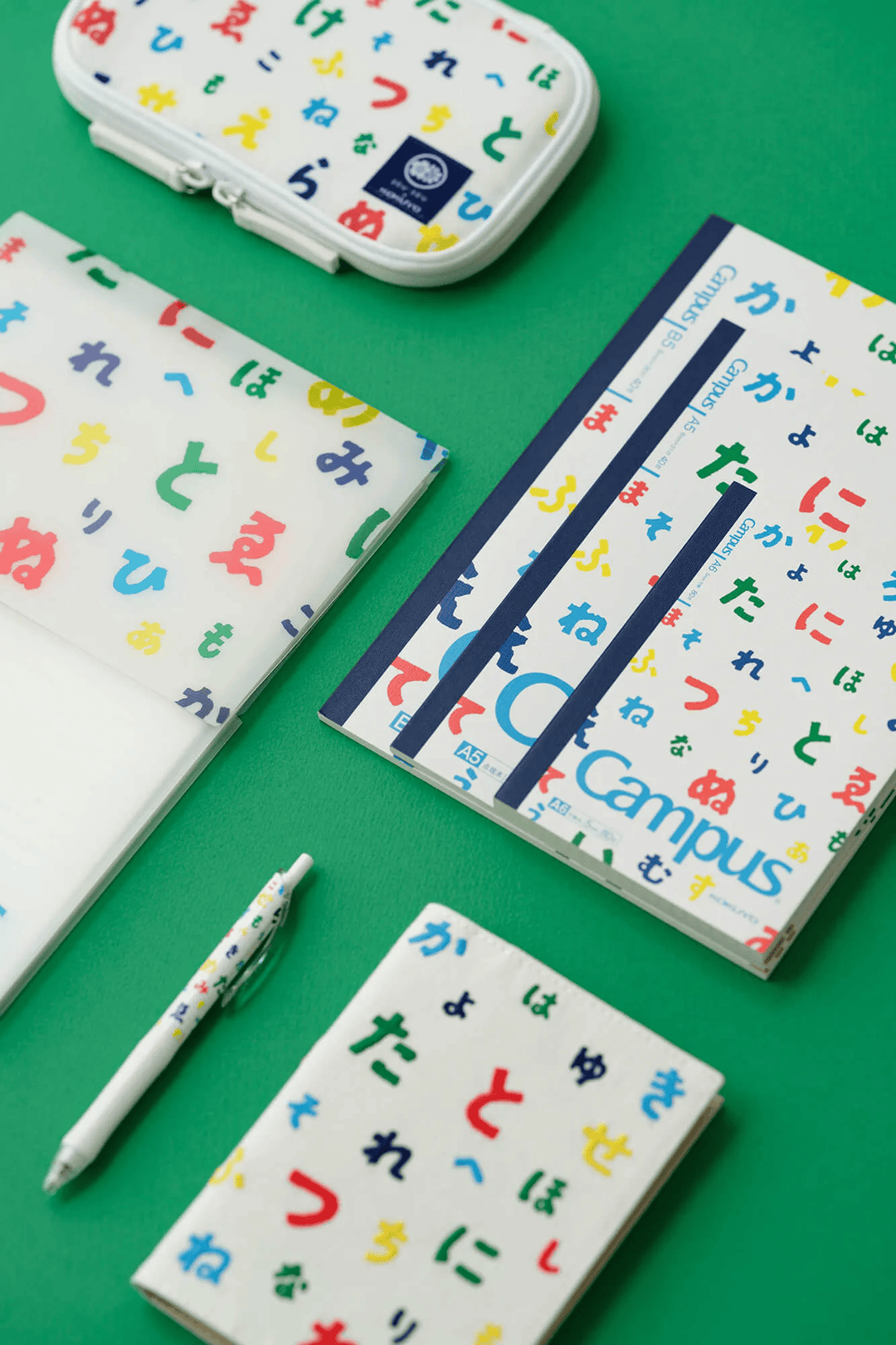 SOU.SOU x Kokuyo Pen Pouch - Hiragana