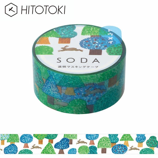 SODA Clear Masking Tape - Hare