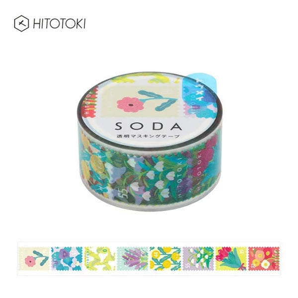 SODA Clear Masking Tape - Stamps