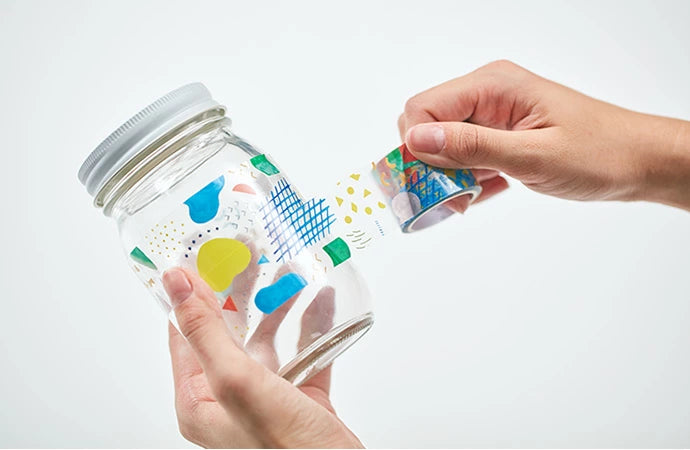 SODA Clear Masking Tape - Swimming Animals