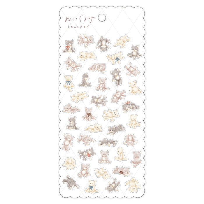 Mind Wave Stickers Cat Soft Toys Dreaming of Tokyo