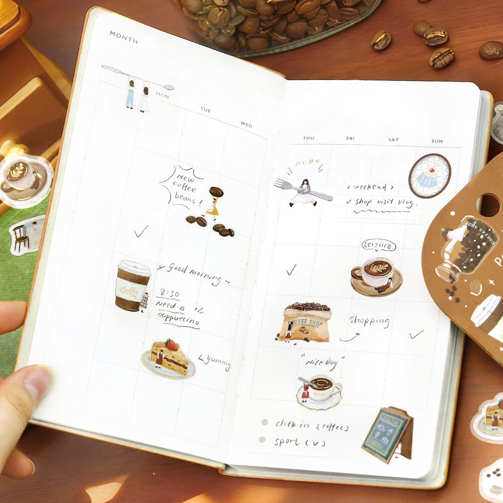 Cafe-themed Stationery