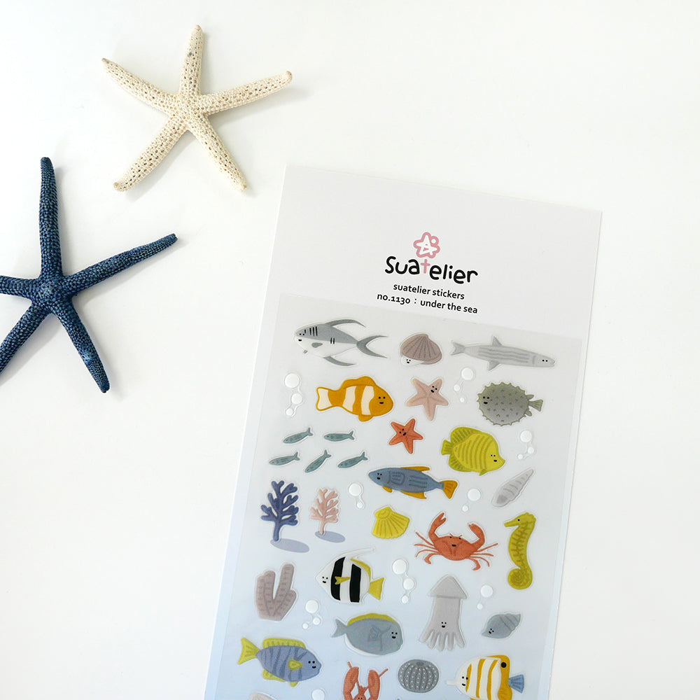 Suatelier Sticker Pack - Under The Sea #1130
