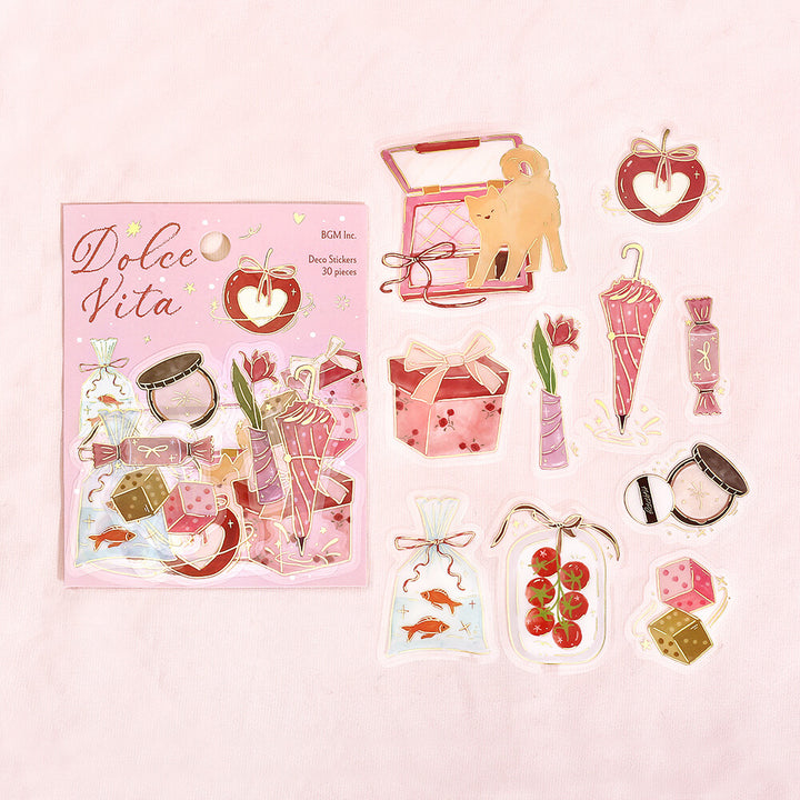 BGM Flake Stickers - Dolce Vita Series - Gifts