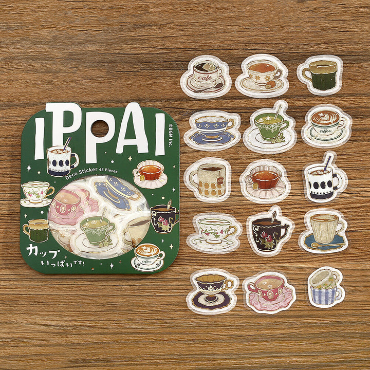 BGM Flake Stickers - Ippai Series Vol 5 - Cups