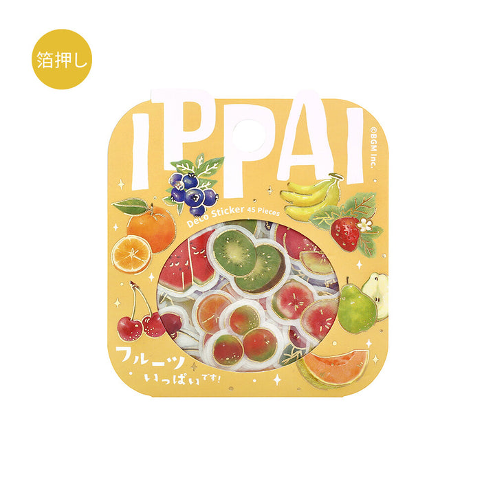 BGM Flake Stickers - Ippai Series Vol 5 - Fruits