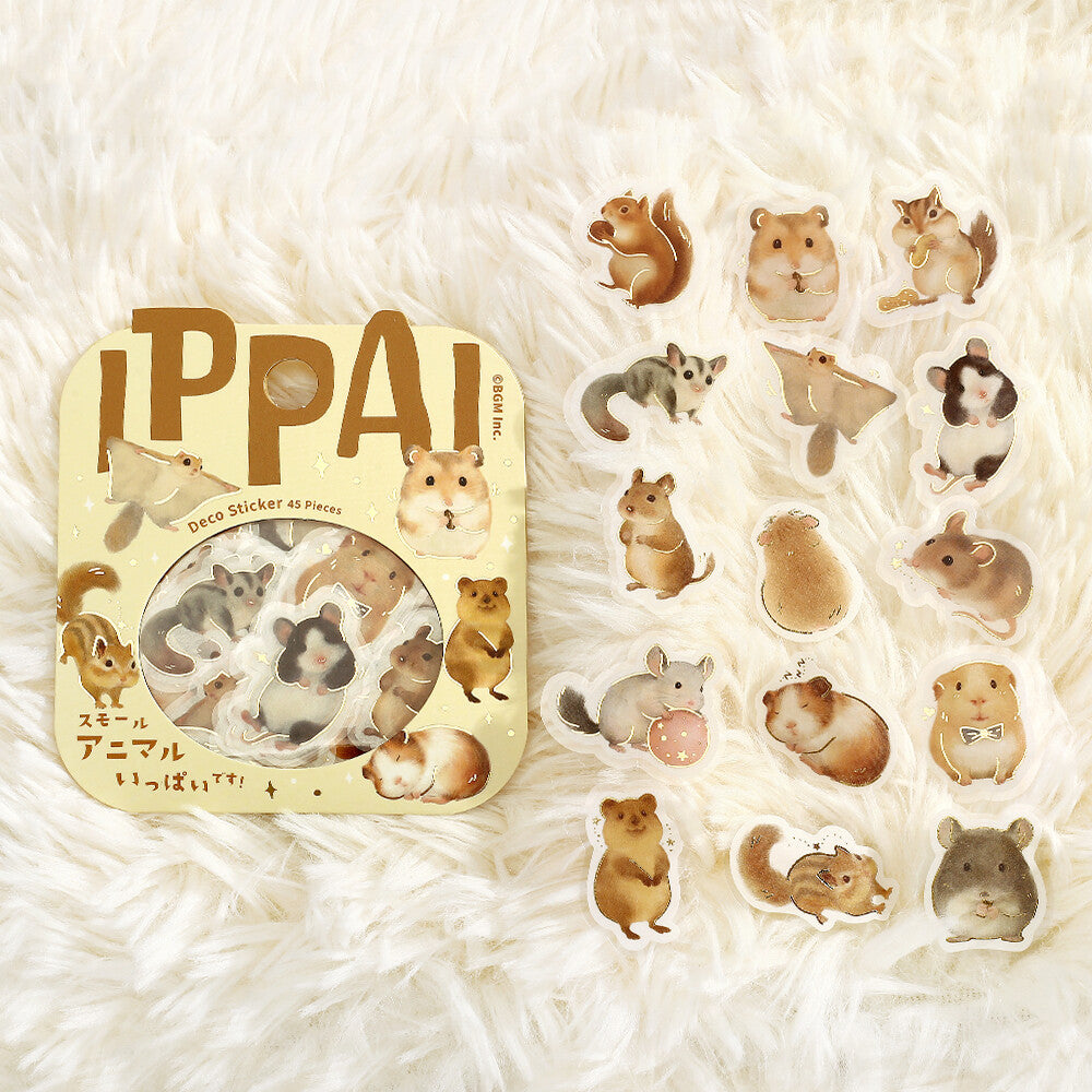 BGM Flake Stickers - Ippai Series Vol 5 - Small Animals