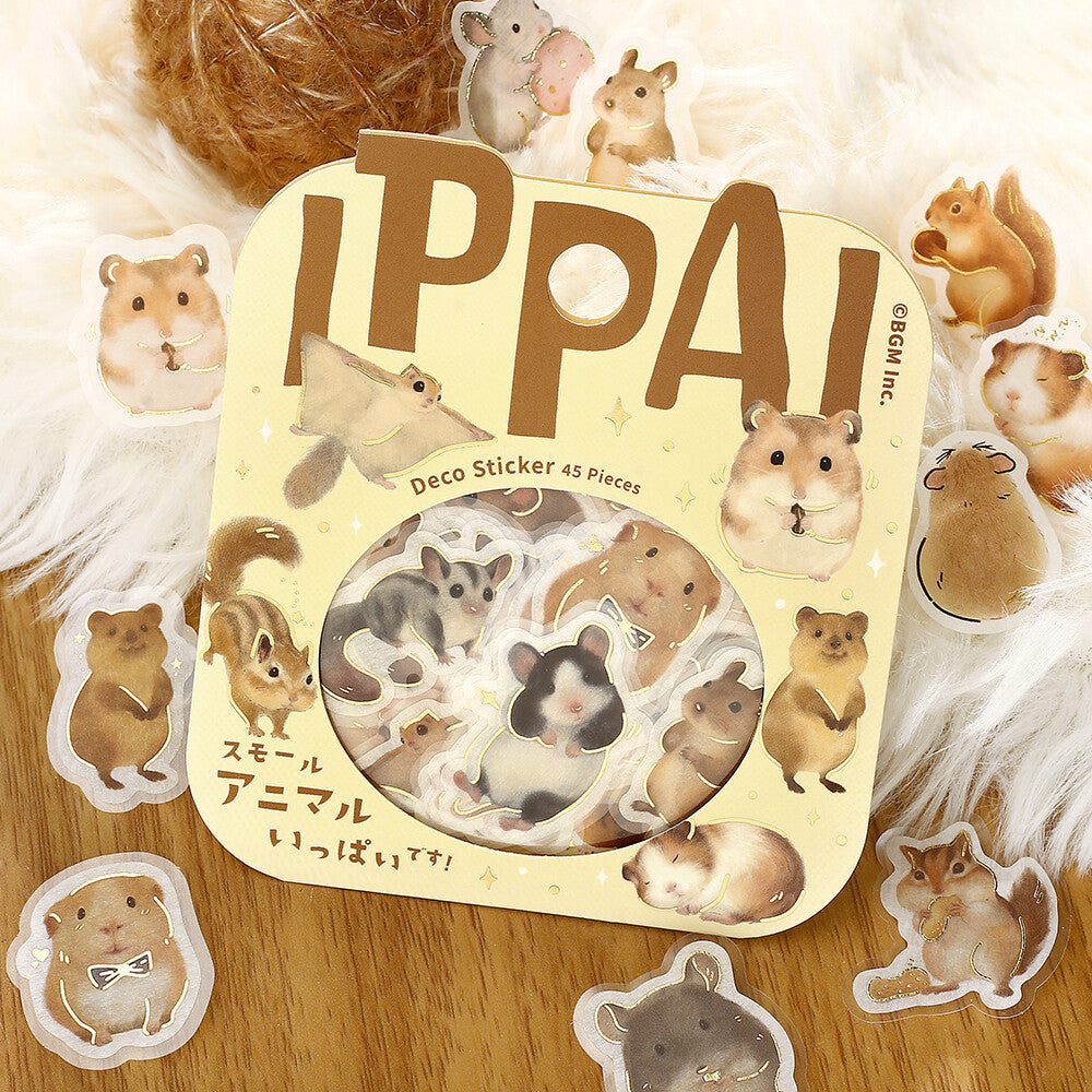 BGM Flake Stickers - Ippai Series Vol 5 - Small Animals
