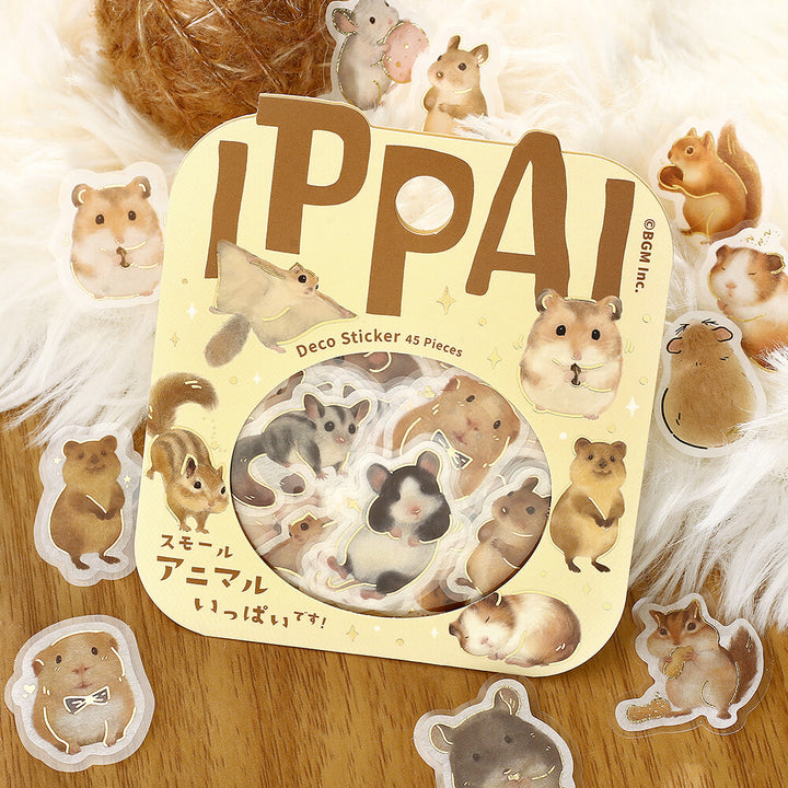 BGM Flake Stickers - Ippai Series Vol 5 - Small Animals