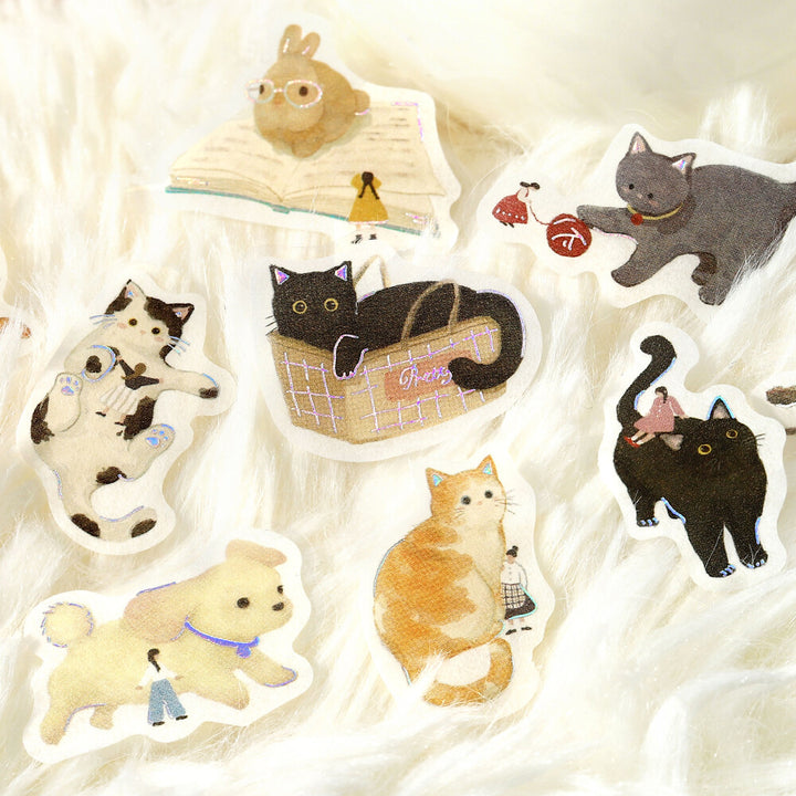 BGM Flake Stickers - Petit Story Series - Animals