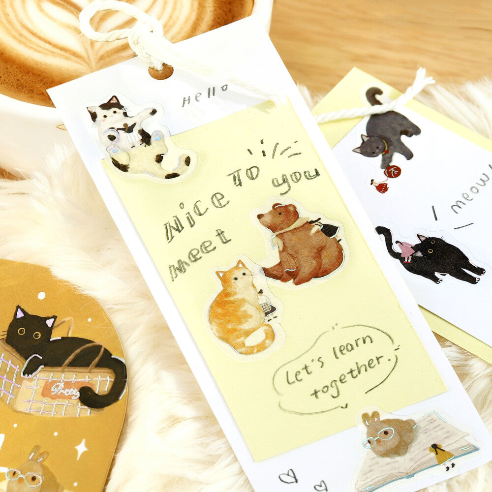 BGM Flake Stickers - Petit Story Series - Animals