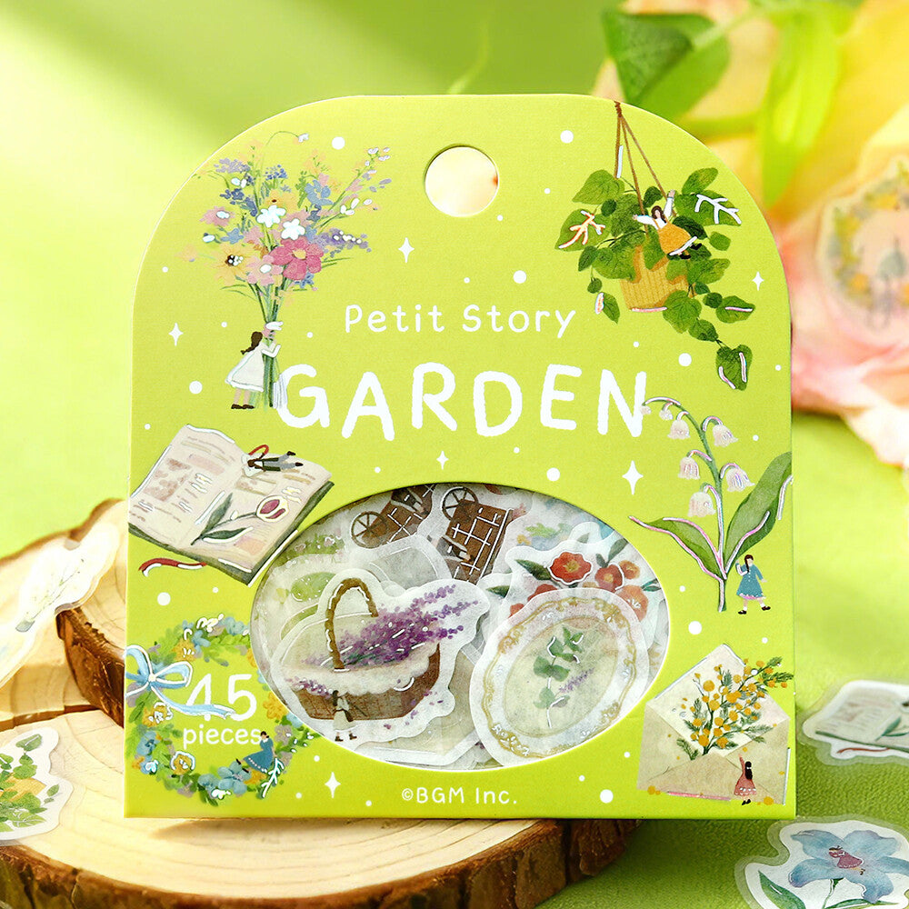 BGM Flake Stickers - Petit Story Series - Garden