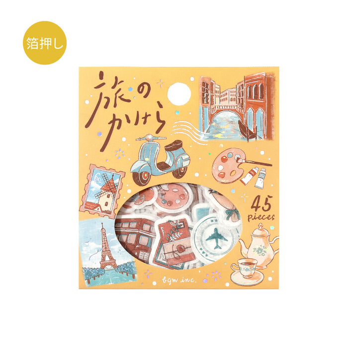 BGM Flake Stickers - Pieces of a Journey - World
