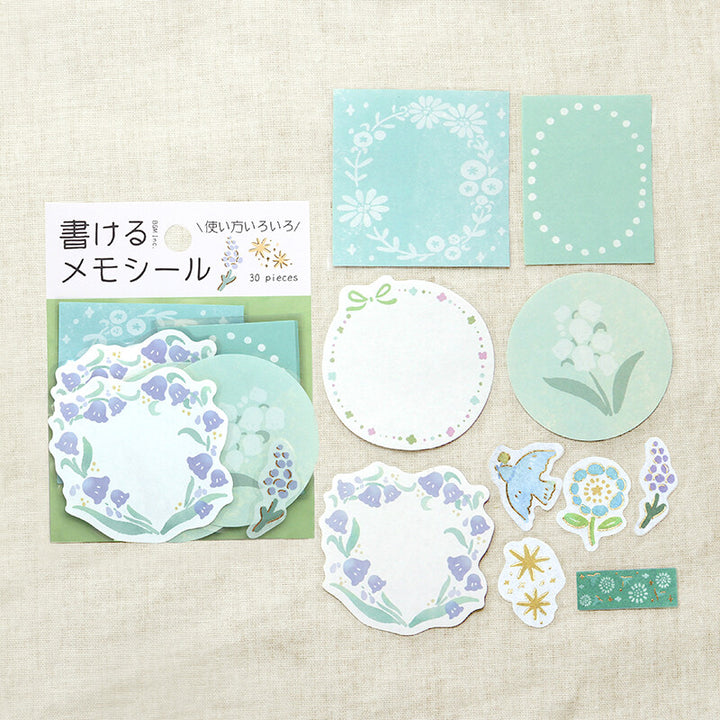 BGM Planner Stickers - Flower Day Series - Green