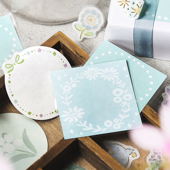 BGM Planner Stickers - Flower Day Series - Green