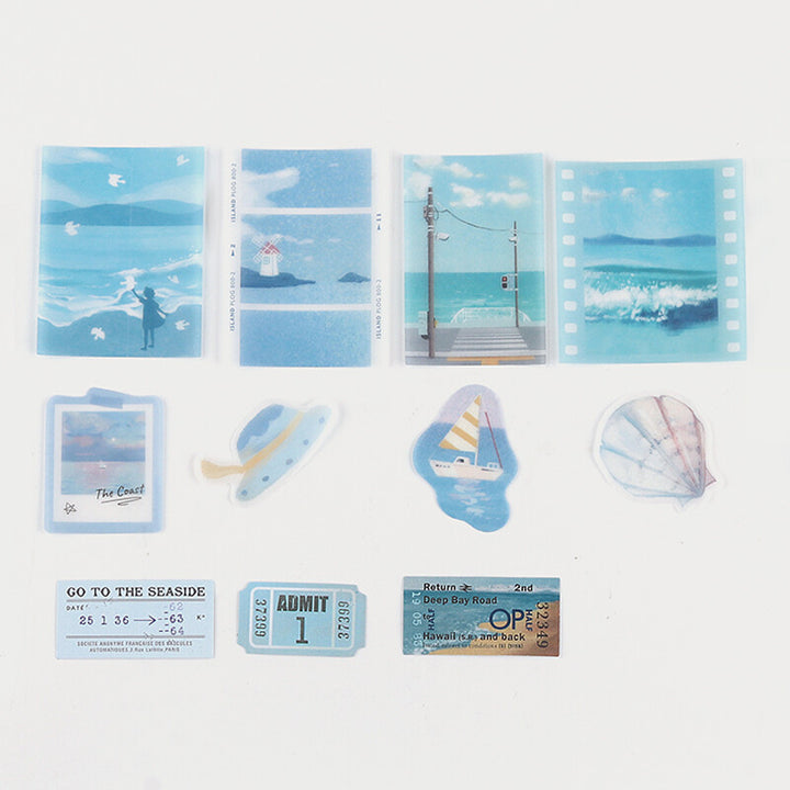 BGM Travel Diary Stickers - Ocean