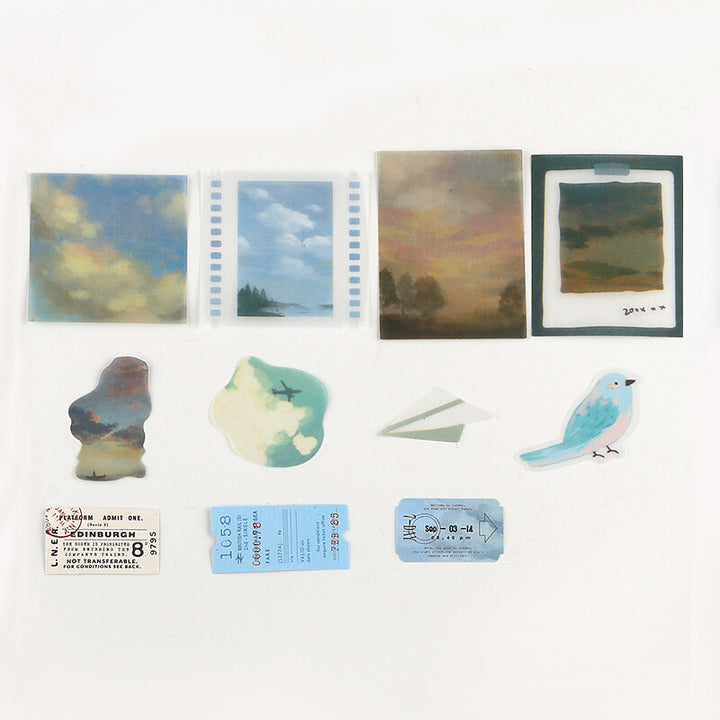 BGM Travel Diary Stickers - Sky