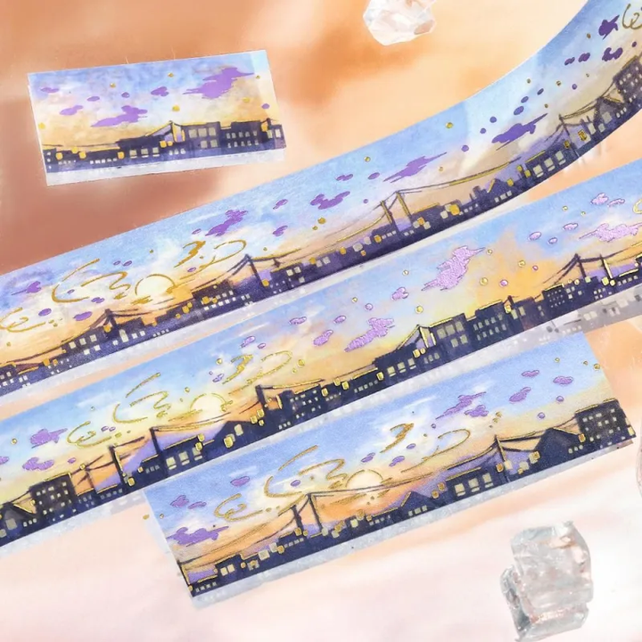 BGM Washi Tape - Sora Zukan Series Vol.2 - Evening Sun