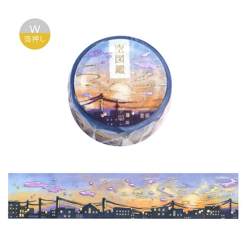 BGM Washi Tape - Sora Zukan Series Vol.2 - Evening Sun