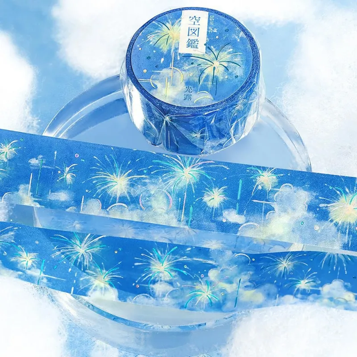 BGM Washi Tape - Sora Zukan Series Vol.2 - Fireworks