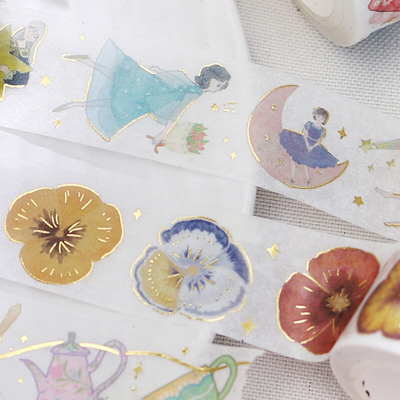 BGM Washi Tape - Pansies
