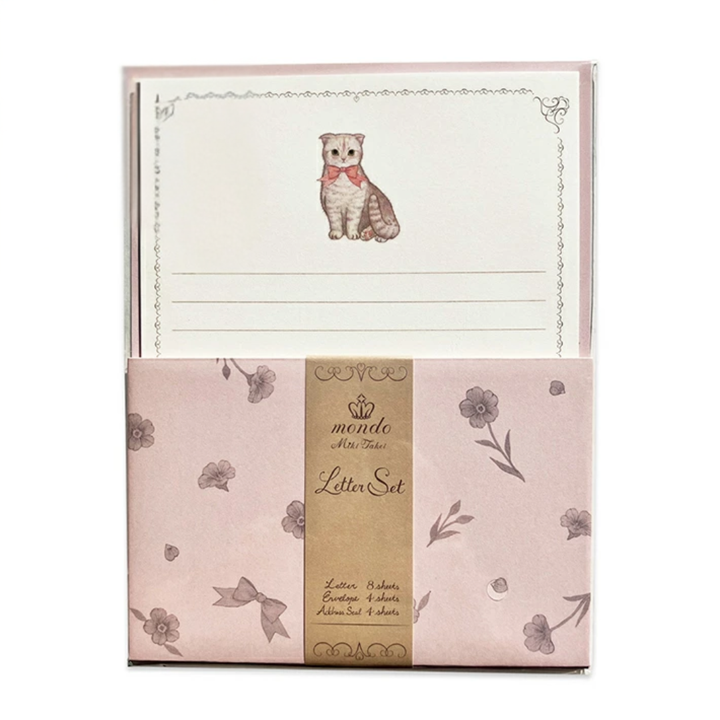 Miki Takei Letter Set - Munchkin Cat