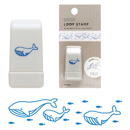 El Commun Deco Rolling Stamps - Whale