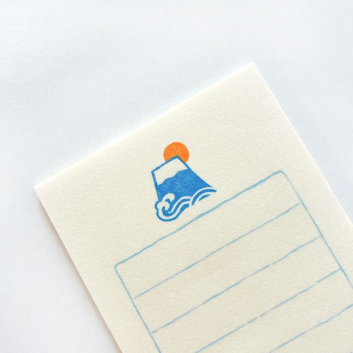 Furukawa Paper Works - "Soebumi" Gift Note Letter Paper - Mt Fuji