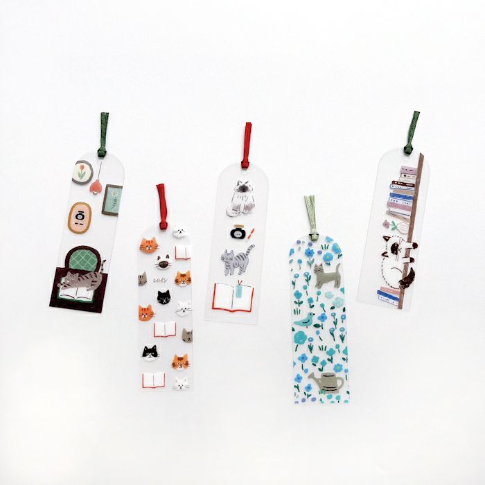 Furukawa Paper Works - Cat-themed Bookmarks - Choose Design