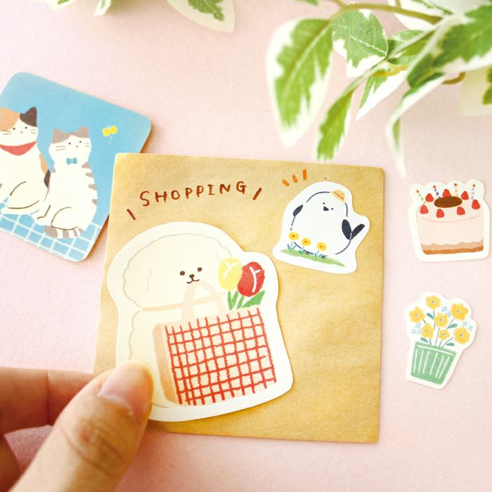 Furukawa Paper Works - Flake Stickers - Birthday