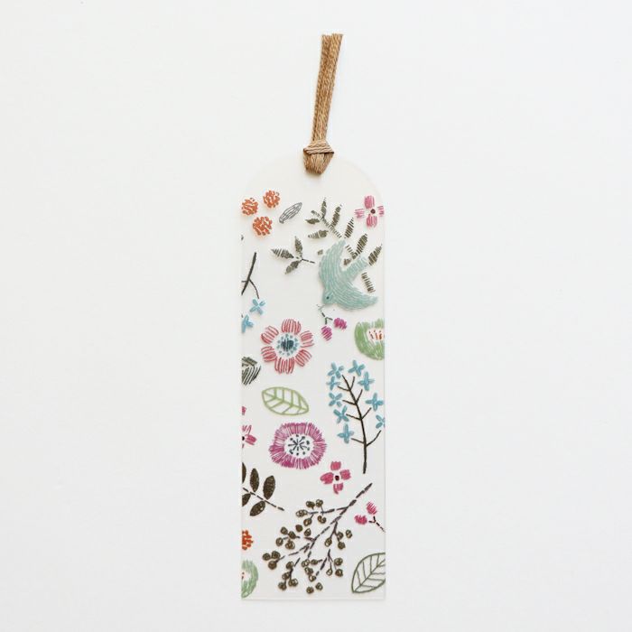 Furukawa Paper Works - Cat & Flower Bookmarks - Choose Design