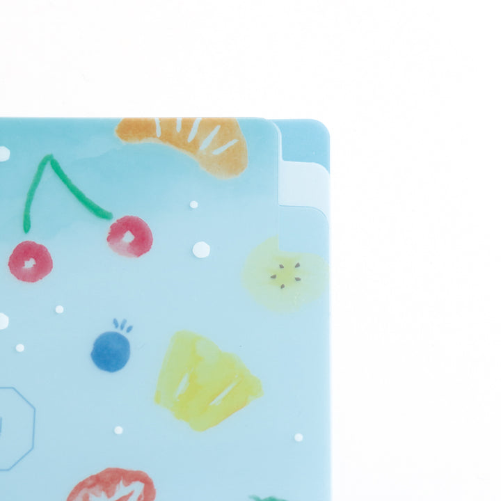 GreenFlash Kohaku A5 3-Pocket File Folder - Fruit Punch