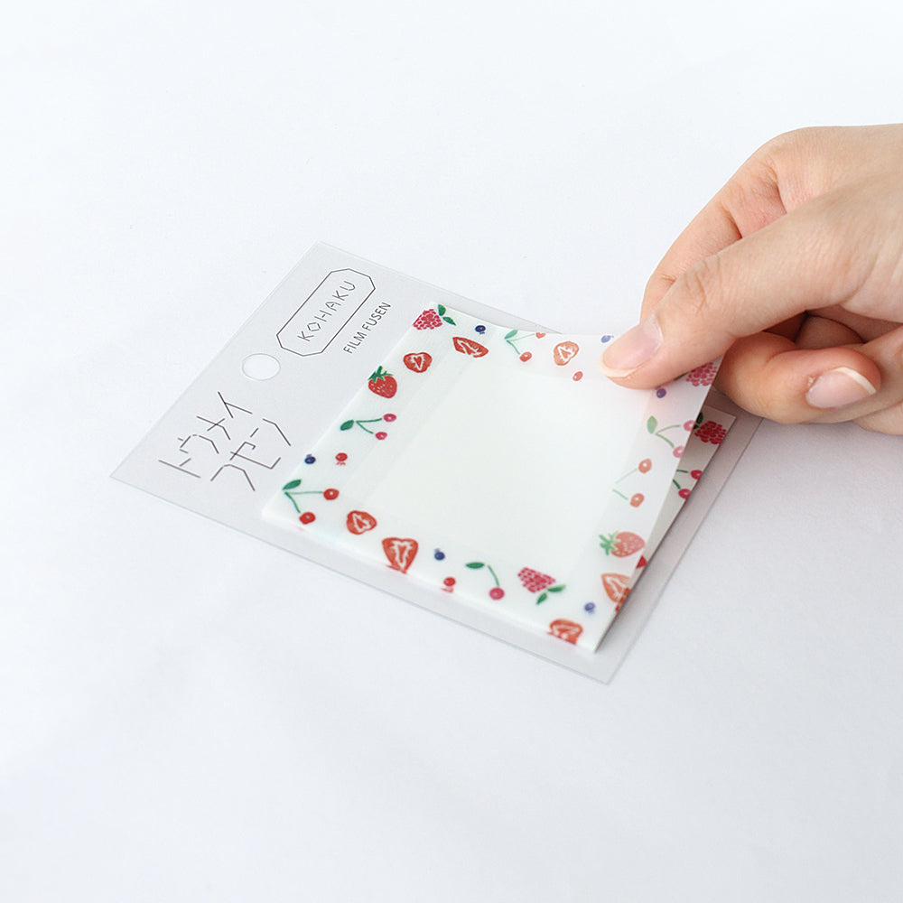 GreenFlash Kohaku Transparent Sticky Notes - Berries