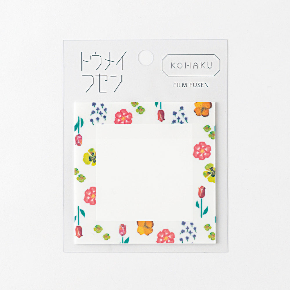 GreenFlash Kohaku Transparent Sticky Notes - Flowers